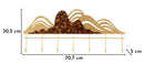 Appendiabiti da Muro Mountain 70,7x5x30,5 cm in Metallo Multicolor      