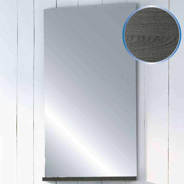 Specchiera da Bagno in Legno Rovere Segato 45X90cm Fosterberg Roma 1 online