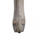 Panca Madelyn in Velluto Taupe 113x48x 45/60 h cm in Legno Tortora