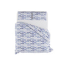 Parure Copripiumino Karma con Federe in Poliestere Fun Blu Varie Misure