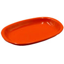 Piatto Ovale 36x25xh4 cm in Gres Porcellanato Romeo Arancione