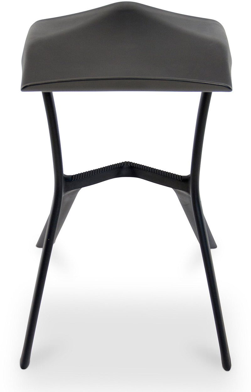 Sgabello da Bar Casa Cucina in Polipropilene Vandi Nero
