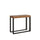 Consolle Allungabile 90-290x40x77 cm in Nobilitato Marrone