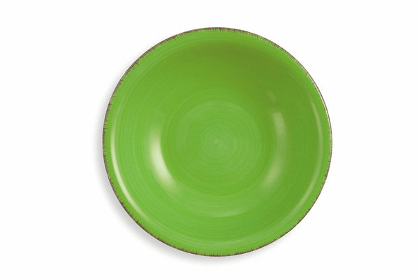 prezzo Set 6 Piatti Fondi Ø21,5 cm in Gres Villa d'Este Home Tivoli Verde Baita