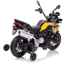 Moto Elettrica per Bambini 12V con Licenza BMW F 850 GS Gialla