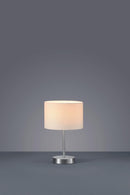 Lampada tavolo da Interno  E14 in Metallo Nickel Opaco