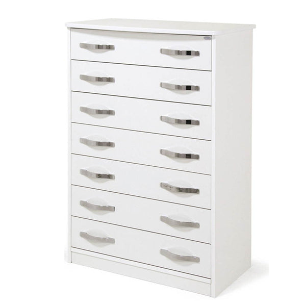 Cassettiera Settimino 75 111x76x42 cm bianco frassinato prezzo