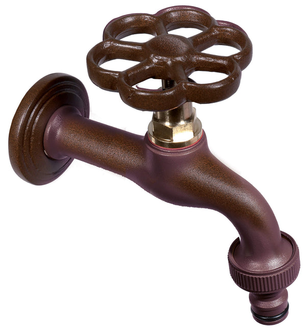 Rubinetto Colorato per Fontana da Giardino in Ottone Belfer RUB/024 Ruggine sconto