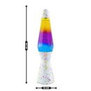 Lampada Lava Lamp 40cm Fantasia Bubbles Magma Multicolore