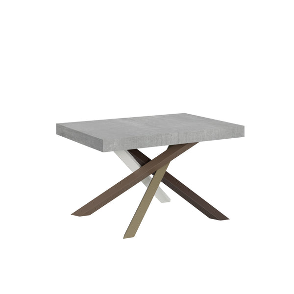 sconto Tavolo Allungabile 130-234x90x77 cm Volantis Cemento