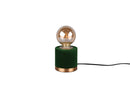 Lampada tavolo da Interno a LED in Tessuto Verde