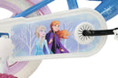 Bicicletta per Bambine 12" Disney Frozen Freno Caliper e Stabilizzatori in Acciaio Hi-Ten Azzurro