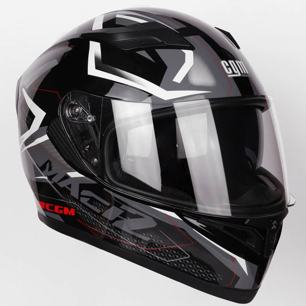 Casco Integrale per Scooter Visiera Lunga CGM Mach 2 316G Nero Varie Misure sconto