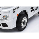 Camion Elettrico per Bambini 12V con Licenza Mercedes Bianco 