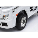 Camion Elettrico per Bambini 12V con Licenza Mercedes Bianco 