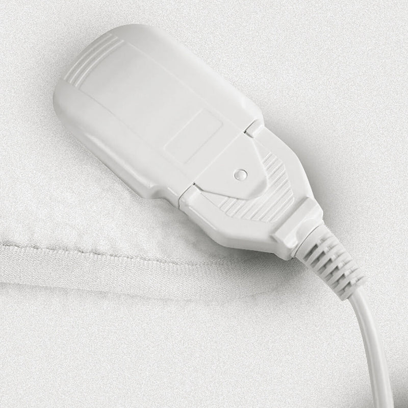 Coperta Termica Elettrica Matrimoniale 120W Kooper Pisolona Alveare Grigia