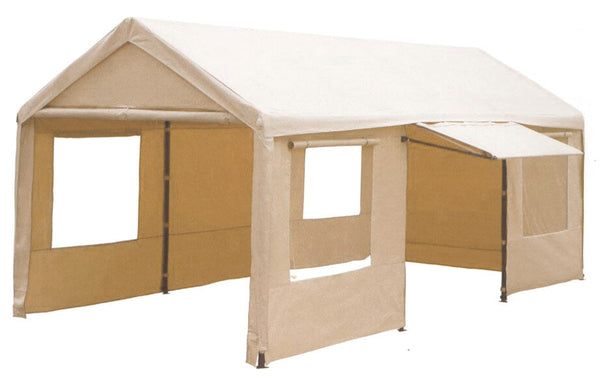 prezzo Tendostruttura 3x6 m in Ferro con Laterali Taddei Garage Bianco