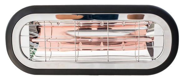 online Stufa Elettrica ad infrarossi da Soffitto e da Parete 46x19x7,5 cm in Fibra di Carbonio  Altare Nero