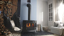 Stufa a Legna 6/13KW in Ghisa Flig Starkville 150 Nera