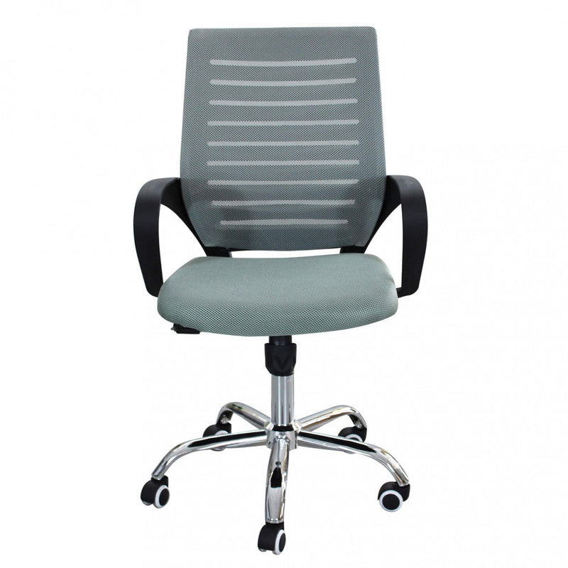 Poltrona da Ufficio Melody 56x58x94/104 h cm in Poliuretano Nero