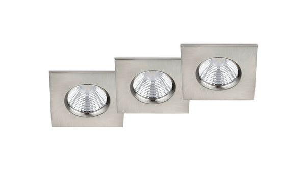 prezzo Illuminazione da Incasso da Interno a LED in Metallo Nickel Opaco