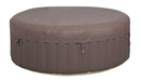 Vasca Idromassaggio da Esterno Gonfiabile Riscaldata 2-4 Posti Ø180x65 cm Ease.Zone Marrone