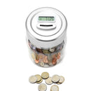 Salvadanaio Elettronico Conta Monete con Display LCD