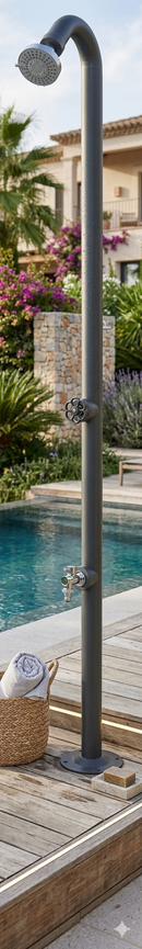 Doccia da Giardino con Rubinetto Belfer 42D3 Antracite