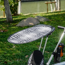 Triciclo per Bambini 105x47x89 cm con Maniglione e Barra di Sicurezza Bianco e Nero   