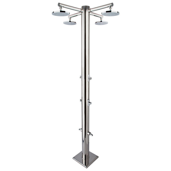 Doccia da Giardino Quadrupla 6 Temporizzatori e Lavapiedi Ama Luxury Nettuno sconto