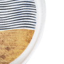 Set 4 Piatti Fondi Ø21x6 cm  in Ceramica VdE Tivoli 1996 Switch