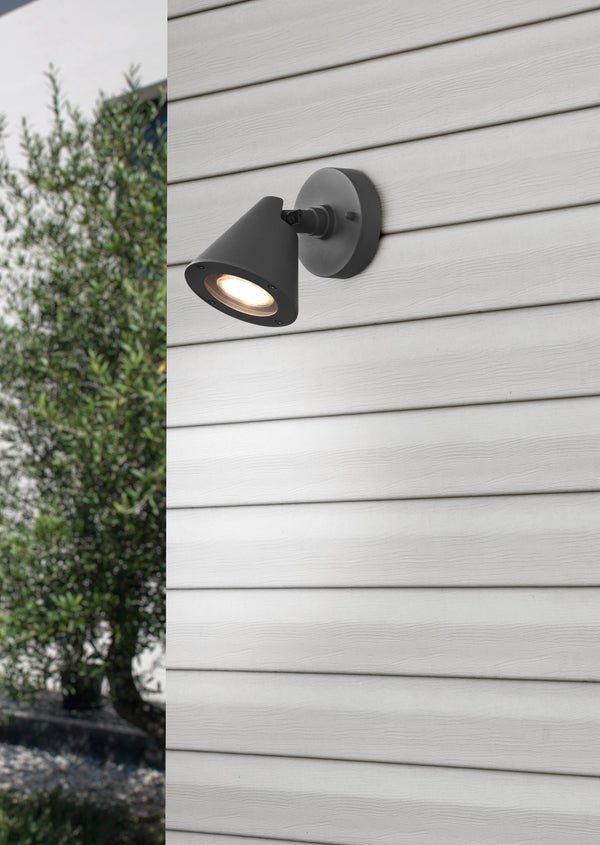 Applique da Esterno   in Alluminio pressofuso Alluminio Spazzolato acquista