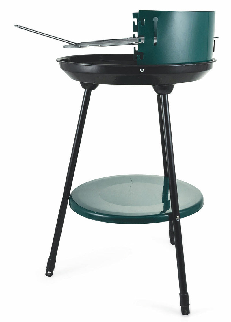 Barbecue a Carbone Carbonella Rotondo Ø42 cm Soriani Sun-day Verde