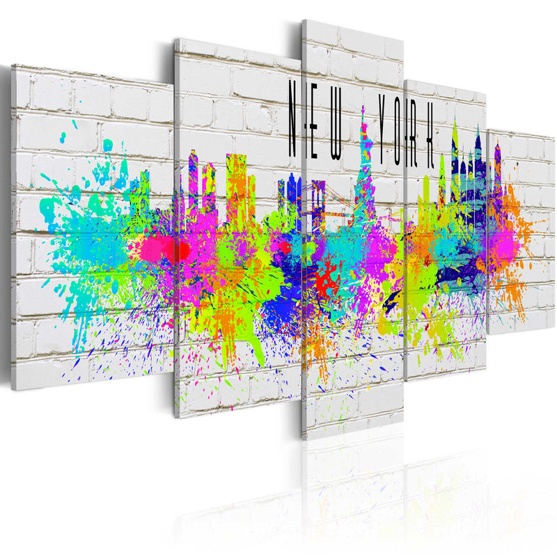 Quadro - New York Colorato Erroi