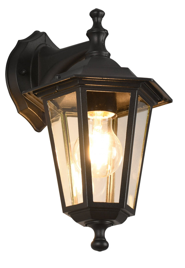 Applique da Esterno Attacco E27 in Alluminio Nero Opaco prezzo