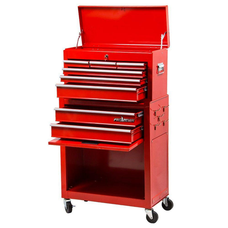 Carrello Porta Attrezzi Utensili Portautensili da Lavoro Rosso