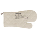 Guanto "cucina"  in Cotone VdE Tivoli 1996 Crema