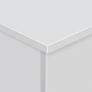 Cassapanca Baule Rettangolare 100x40x40 cm in Legno truciolare Bianco