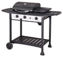 Barbecue a Gas GPL 3 Fuochi Taddei Elite Nero