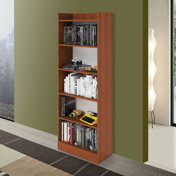 online Libreria Alessia 64x29x180H cm noce antico