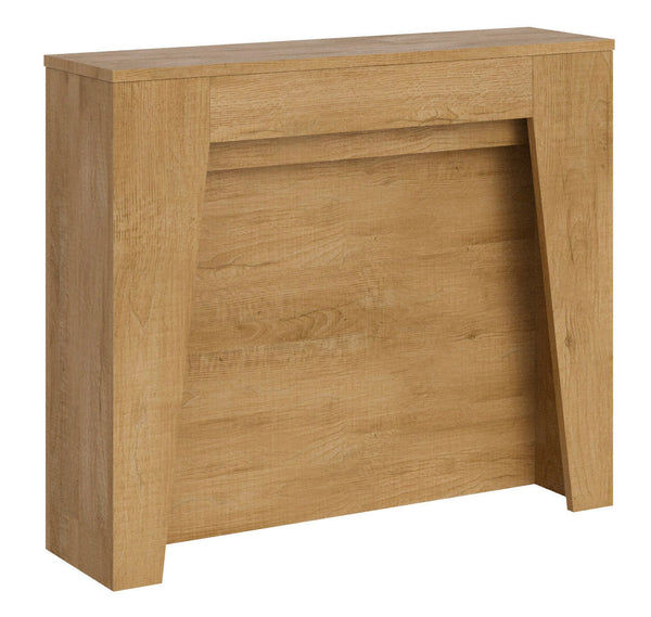 acquista Consolle Allungabile 90x25/211 cm Pannelli in Nobilitato Anea Quercia Natura