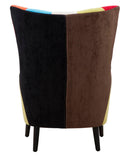 Poltrona Imperial 73x79x106 cm Legno e Velluto