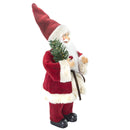 Pupazzo Babbo Natale H30 cm Rosso e Crema