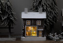 Casina con Luci H32 cm in Legno e Plastica