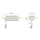 Multipresa Backflip in Acciaio Emuca 