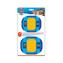Kit Protezioni Bambino Gomitiere e Ginocchiere Plastica Rigida con Licenza Paw Patrol 