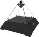 Camino a Bioetanolo da Pavimento a Piramide 74,2x62,3 cm Vannini Las Vegas Nero