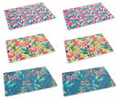 Set 6 Tovagliette 43x28 cm in Plastica Villa d'Este Home Tivoli Fiori