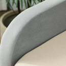 Divano Letto 3 in 1 Lettino Estraibile 205x186x75 cm Convertibile in Letto Matrimoniale in Legno e Poliestere Grigio Chiaro