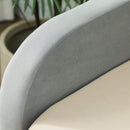 Divano Letto 3 in 1 Lettino Estraibile 205x186x75 cm Convertibile in Letto Matrimoniale in Legno e Poliestere Grigio Chiaro